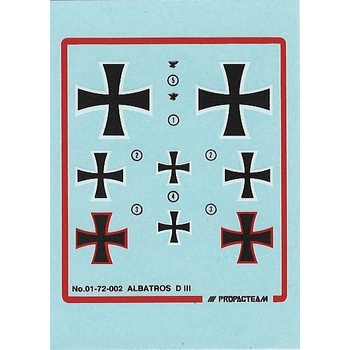 Propagteam Albatros D.III Manfred von Richthofen 1:72