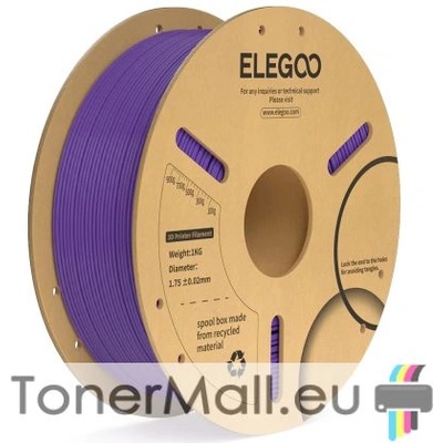 Elegoo PLA филамент Elegoo PLA Plus, 1.75 mm, 1.0 kg, Purple