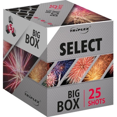 Triplex Ohňostroj SELECT baterie 25 ran TXB463
