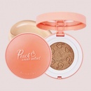 Black Rouge Peach Cover Velvet Cushion SPF50+/PA++++ Apricot Toktok Krycí make-up v polštářku 14 g