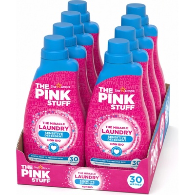 Stardrops The Pink stuff zázračný prací gel Sensitiv 8 x 960 ml 30 PD