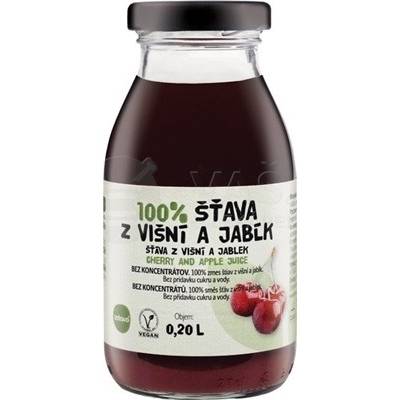 Zdravo 100% šťava z višní a jabĺk 200 ml