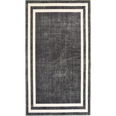 Vitaus Бяло-сив килим за миене 80x50 cm - Vitaus (KRN-9553-50x80)