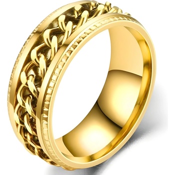 HARAHU Пръстен CH-16866 - Златен / 57mm KP16866 (CH-16866)