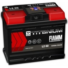 Fiamm Black Titanium 12V 60Ah 510A L2 60