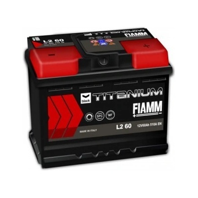 Fiamm Black Titanium 12V 60Ah 510A L2 60