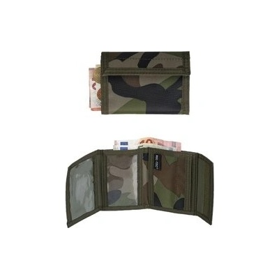 Mil Tec peňaženka na suchý zips Woodland