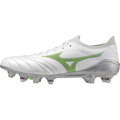 Mizuno MORELIA NEO IV β JAPAN MIX U White/Neon Green/Cool Gray 3C P1GC254037