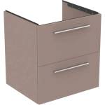 Ideal Standard i. Life B - Шкаф за мивка 60x63x51 см, 2 чекмеджета, матово бежов T5270NH (T5270NH)