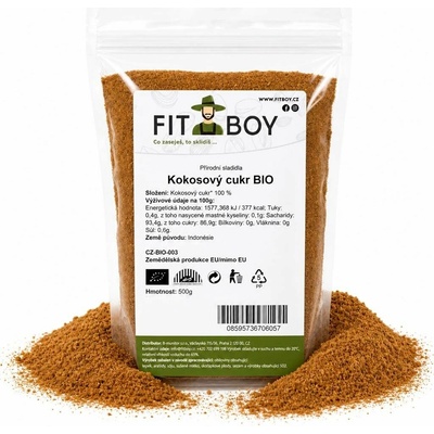 FITBOY Kokosový cukr BIO 500g