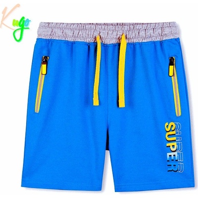 Kugo chlapecké šortky tyrkysové TM8245 tyrkysová