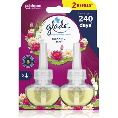 Glade Relaxing Zen пълнител за електрически дифузер 2x20ml
