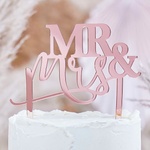 Ginger Ray Декорация за тортата Mr и Mrs
