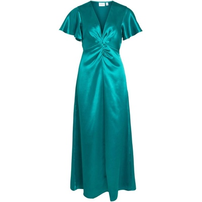 VILA Вечерна рокля 'Sittas' зелено, размер 34