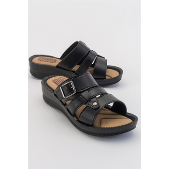 Moda Trend Дамски ежедневни чехли - Черни #381853 (381853_Черно)