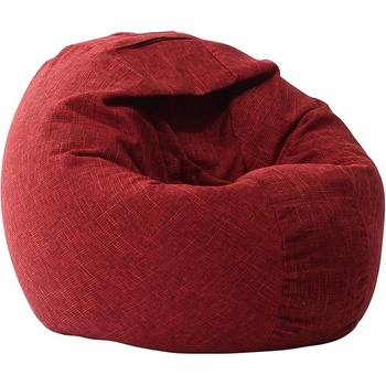 Image 1 of PUFRELAX Пуф 330л. , Relaxo XL - Red wine, Перящ се калъф, Пълнеж от Полистиролни перли, Гама Premium Rustic (PUF-G-RXL-PR-RDWN)