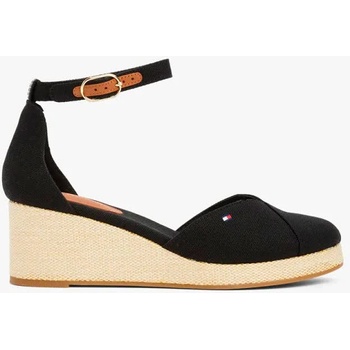 Tommy Hilfiger FW0FW08657 Wedge Espadrilles - Black (Black)