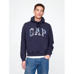 GAP Овърсайз суитшърт Пачуърк лого GAP GAP | Sin | МЪЖЕ | S