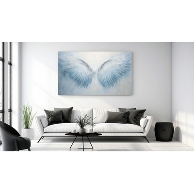 Obraz Modrá Andělská Křídla 105x60