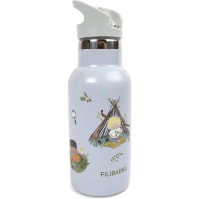 Filibabba láhev na pití z nerezové oceli NORDIC 350 ml Tiny explorers