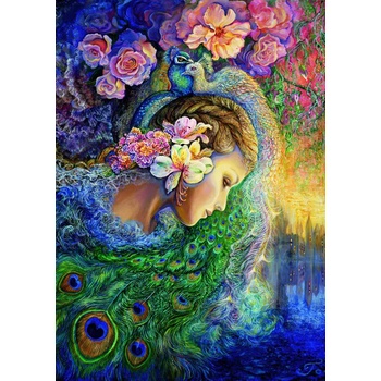 Grafika - Puzzle Josephine Wall: Peacock Daze - 1 000 piese