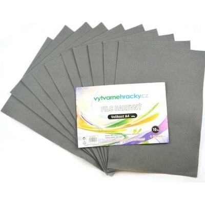 SMT Creatoys Filc A4 180 g - šedý Počet kusů: 1 ks