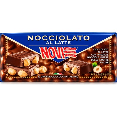 NOVI Cioccolato nocciolato al latte 130 g
