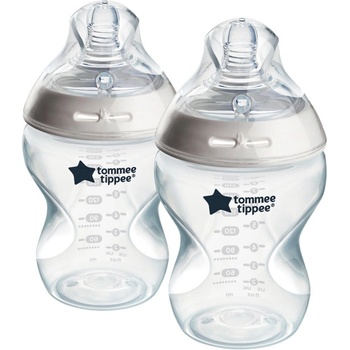 Tommee Tippee Шише за хранене Natural Start САМОСТЕРИЛИЗИРАЩО, 260 мл, 0м+, 2 бр. /оп (Natural Start)