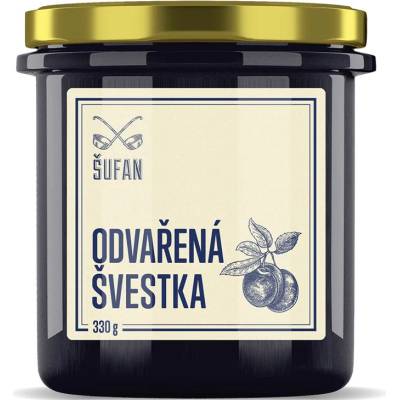 Šufan odvařená švestka 330 g – Zboží Dáma