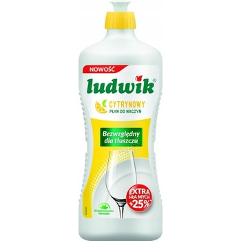Ludwik Tekutý prostriedok na umývanie riadu Citrón 900 ml
