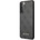 GUESS 4G Charms Collection Hard Case - дизайнерски кожен кейс за Samsung Galaxy S21 (сив)