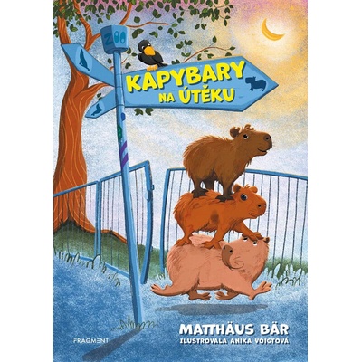 Kapybary na útěku - Matthäus Bär, Anika Voigt (ilustrátor)