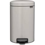 Brabantia Светлосиво стоманено кошче за боклук с педал 12 l NewIcon - Brabantia (252303)