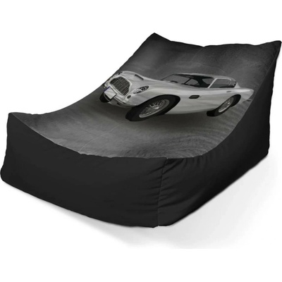 Sablio Sedací vak Lounge Aston Martin Tmavé pozadí 80 x 95 x 50 cm