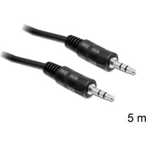 Delock 84438 DC жак 3.5 mm apa / apa 5 m аудио кабел (84438)