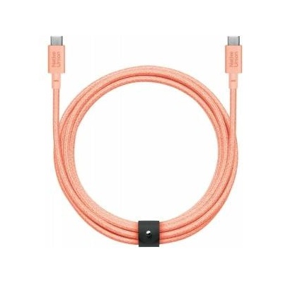 Native Union Belt Cable XL 100W - USB-C to USB-C cable, 3 m (apricot)