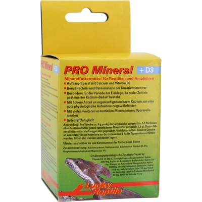 Lucky Reptile PRO Mineral + D3 60 g