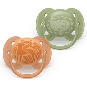 Philips Залъгалки Philips Avent Ultra Soft 18м+ неутрални с декор (Ultra Soft)