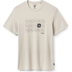 Rab Мъжка спортна тениска Rab Crimp Repeat Tee Sport shirt - Pebble (216-7516-0412)