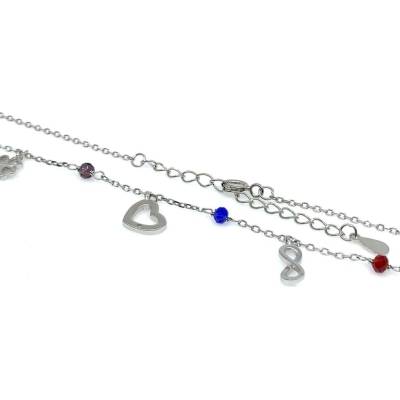 Jan Kos jewellery Stříbrný řetízek s přívěskem 12117599