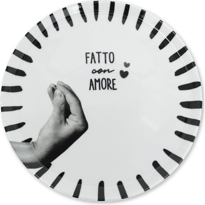 ZiiPa Talíř na pizzu 32,5cm Atina Carbon ZiiPa
