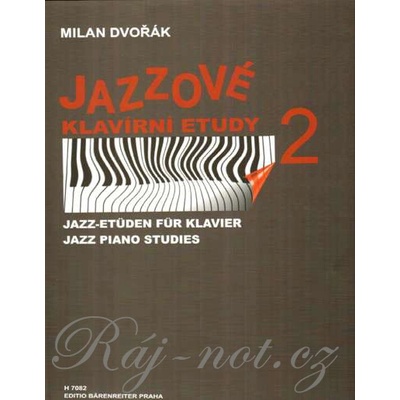 Jazzové klavírne etudy 2 Milan Dvořák