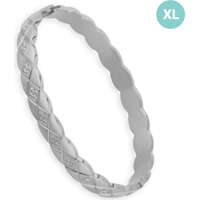 JVD Pevný ocelový náramek JGB26SXL
