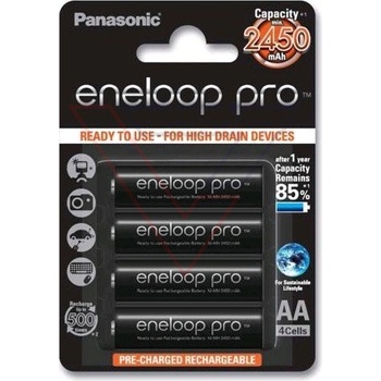 Panasonic Eneloop Pro AA 2500mAh 4ks 3HCDE/4BE