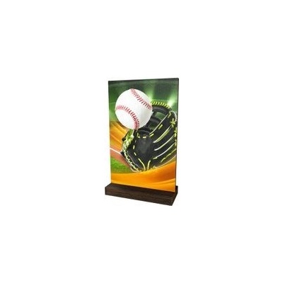 Poháry Bauer Dřevěná plaketa WPLA01M10 Baseball