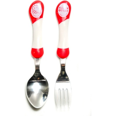Hello Kitty príbor Farba: Červená, Veľkosť: 16cm