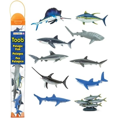Safari Ltd Safari® Toob Риби от открития океан 10 фигурки (S100265)