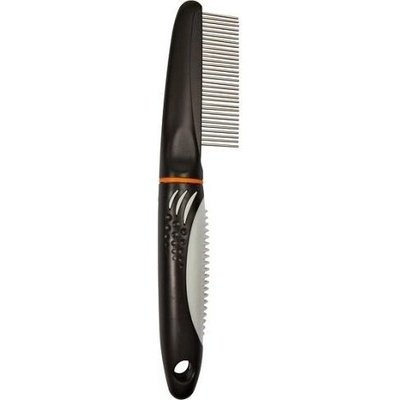 Trixie Hřeben s rotačními zuby s antiskluz. rukojetí střední 22 cm