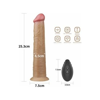 Boss of Toys Realistic Silicone Zylaste Sex Vibrator 26 cm