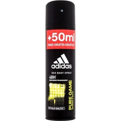 Adidas Pure Game Deo Body Spray 48H deospray 200 ml